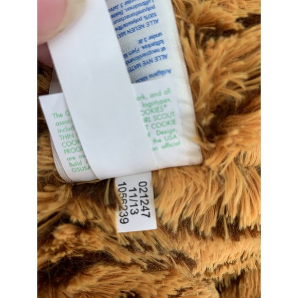 Build a Bear Girl Scout Samoa Striped Cookie 16" Teddy Bear - Picture 11 of 14